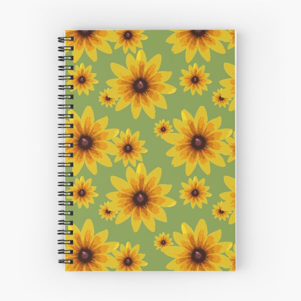 Item preview, Garden Greens Collection Black Eyed Susan on Green 2 Repeat 5748 designed and sold by Art in My Loft.
