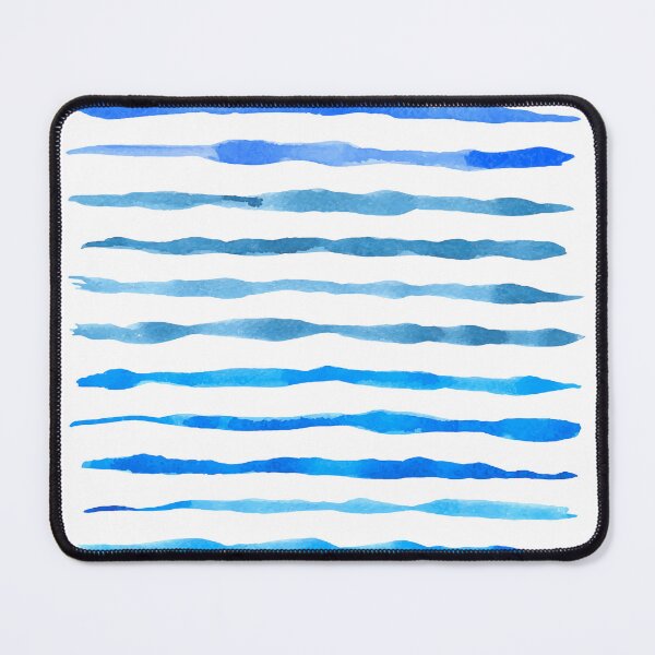 Item preview, watercolor blue lines designed and sold by Pulpman.