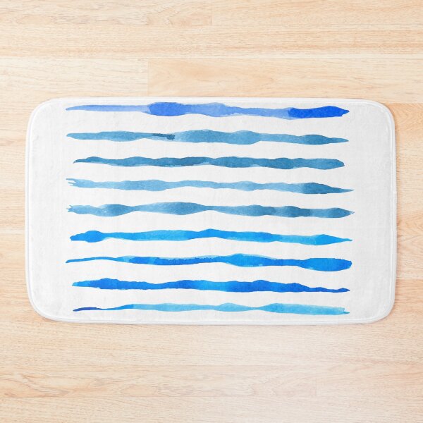 Item preview, watercolor blue lines designed and sold by Pulpman.