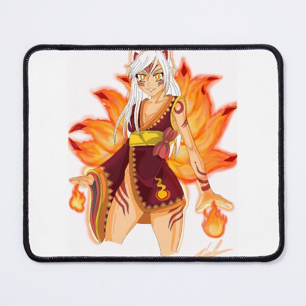 Item preview, kitsune on fire designed and sold by Him-Mura.