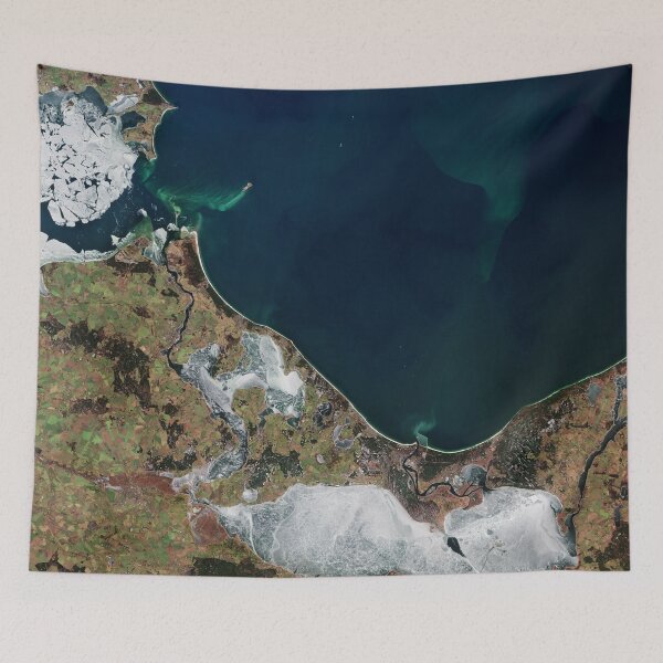Item preview, Mecklenburg–West Pomerania, Germany from space designed and sold by Raureif.