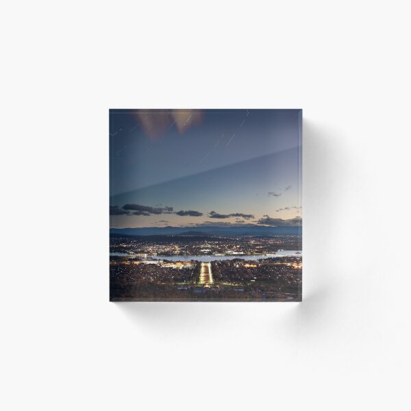Mount Ainslie Lookout Acrylic Block