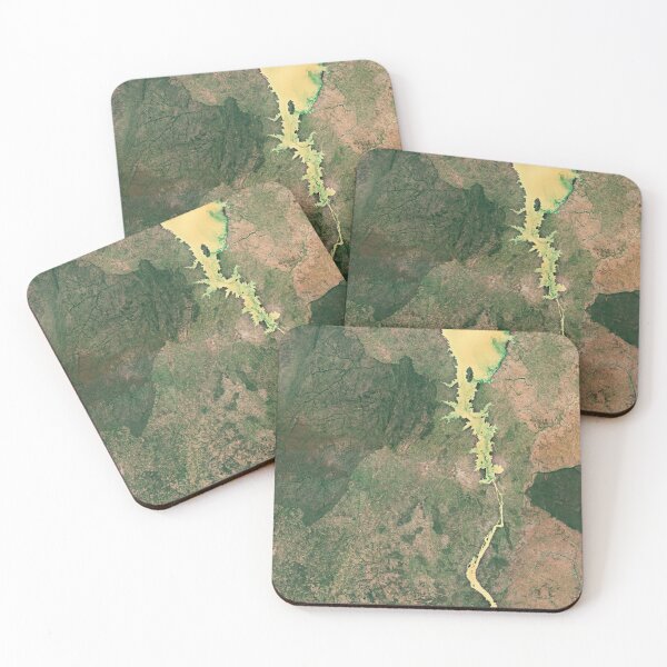 Item preview, Kainji Lake, Nigeria from space designed and sold by Raureif.