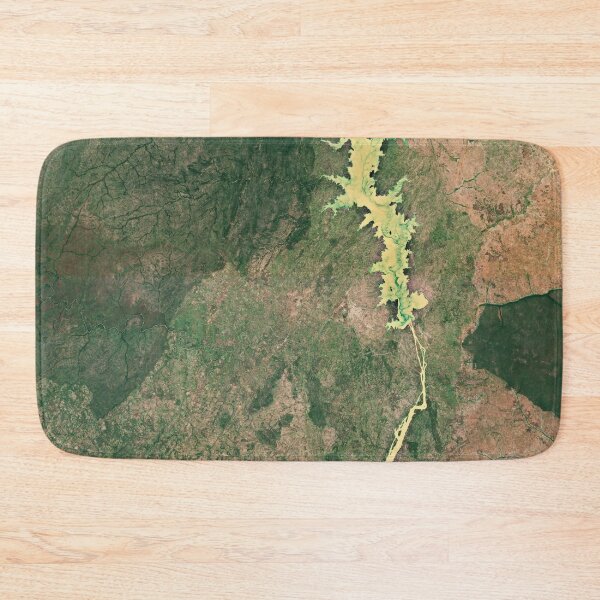 Item preview, Kainji Lake, Nigeria from space designed and sold by Raureif.