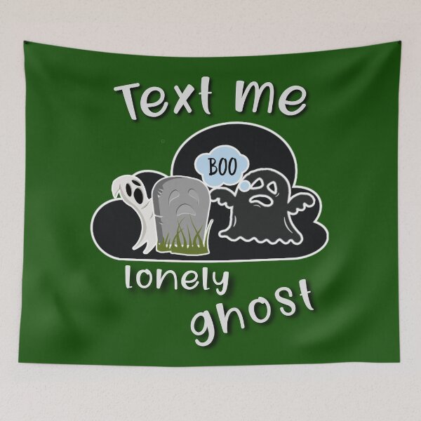 Item preview,  Text me lonely ghost. designed and sold by Umiska.