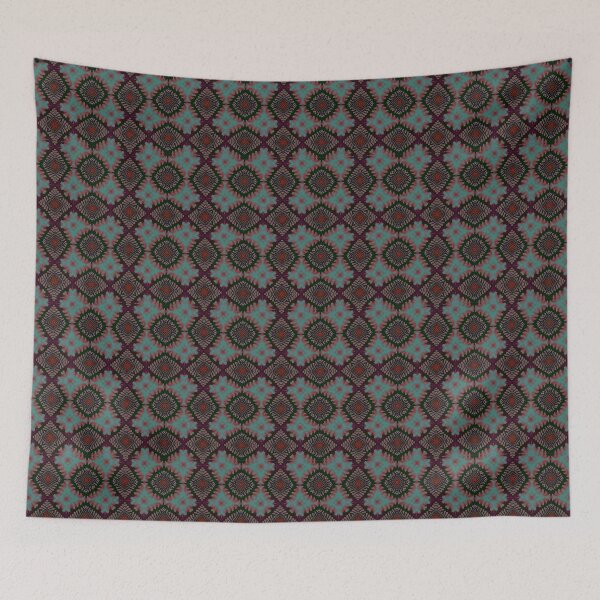 Item preview, African print Colorful red, purple, black and green colors.  designed and sold by NaniniDesigns.