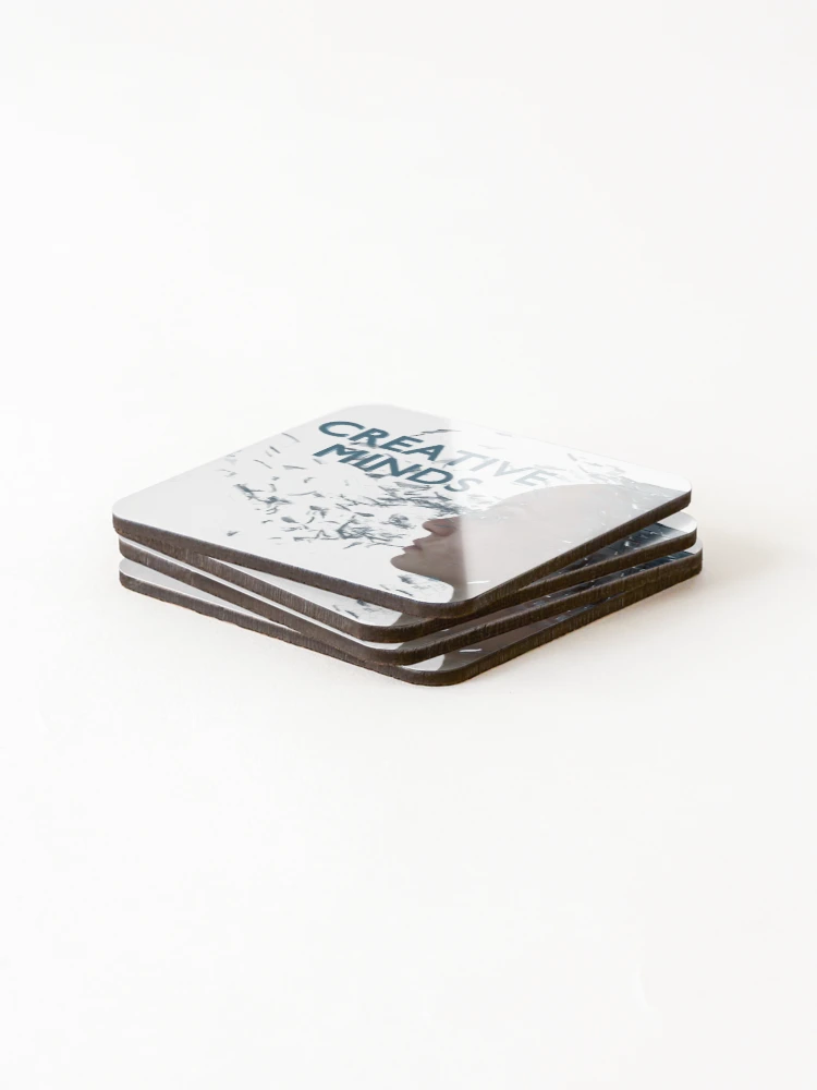 Thumbnail 4 of 5, Coasters (Set of 4), For Creative Minded People designed and sold by Riff7.