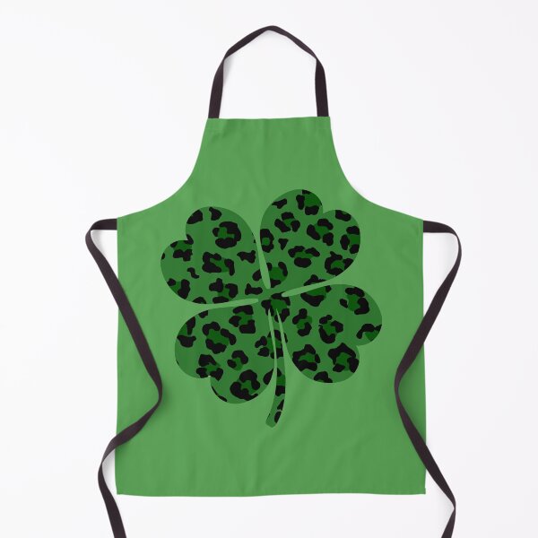 Item preview, Leopard Shamrock, Lucky Clover, Leopard Clover, St Patricks Day designed and sold by DesignHouse07.
