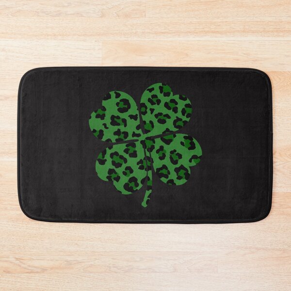 Item preview, Leopard Shamrock, Lucky Clover, Leopard Clover, St Patricks Day designed and sold by DesignHouse07.