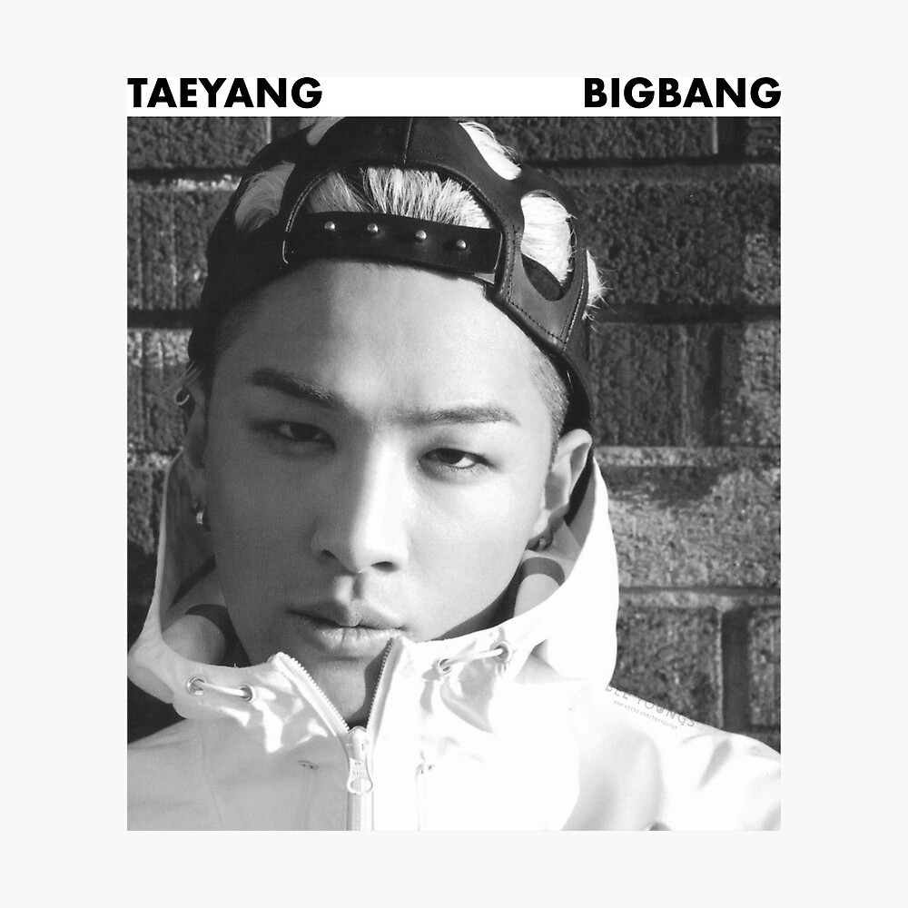 Bigbang Taeyang Photographic Print By Fanidolkpop Redbubble