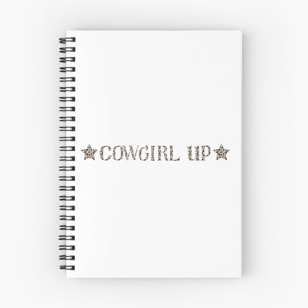 Item preview, Cowgirl Up In Cow Print Lettering designed and sold by DaydreamerDzine.