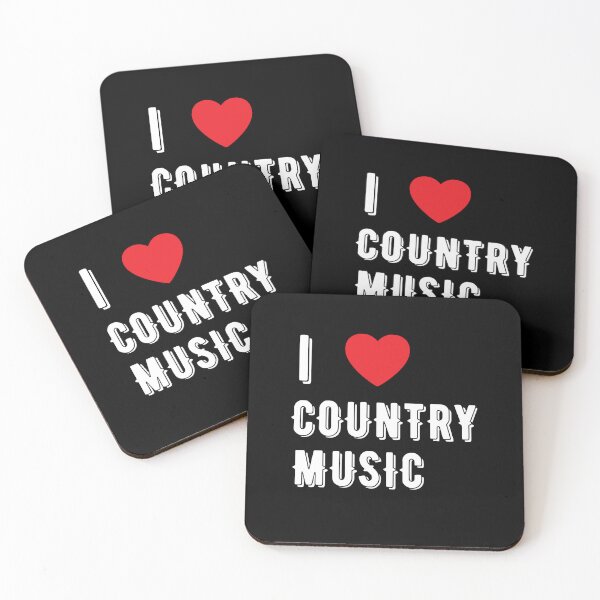 Item preview, I Love Country Music For Country Music Lover And Country Singers - I Love Country Music  designed and sold by Funwithmusic.