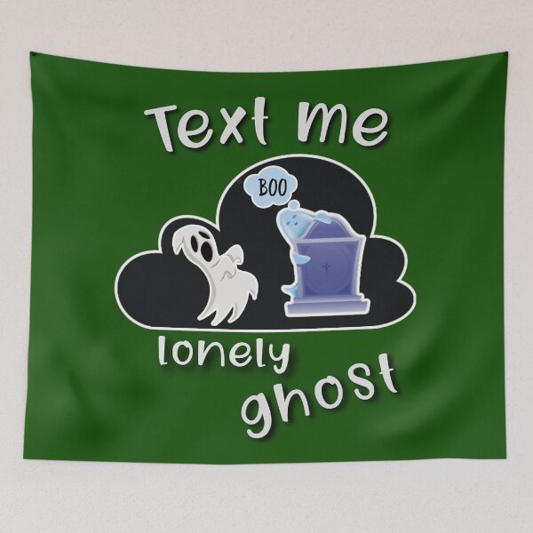 Item preview, Text me lonely ghost. designed and sold by Umiska.