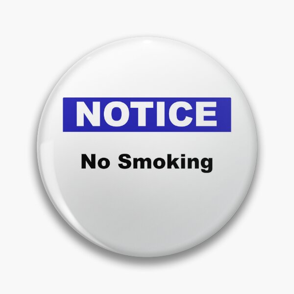 Item preview, Notice No Smoking designed and sold by Burritoless.