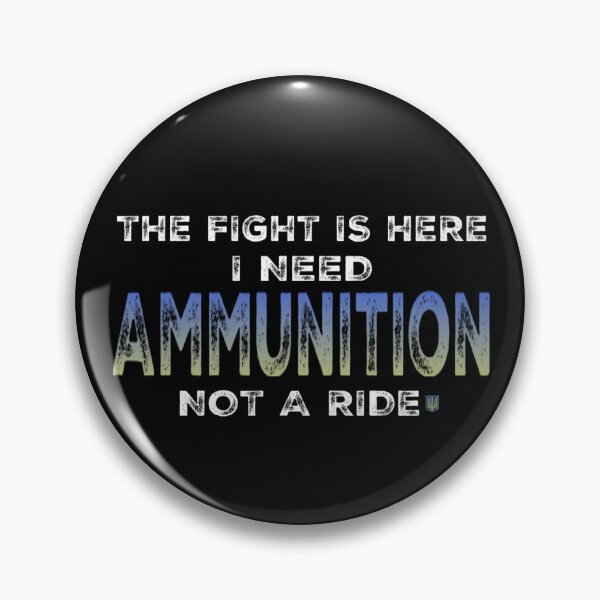 Item preview, The Fight Is Here - I Need Ammunition Not A Ride designed and sold by molamode.