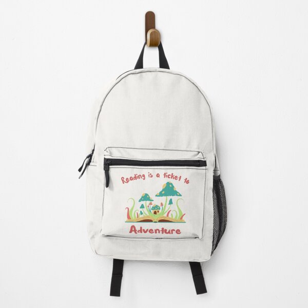 Item preview, Reading is a ticket to adventure designed and sold by DaniBazz.