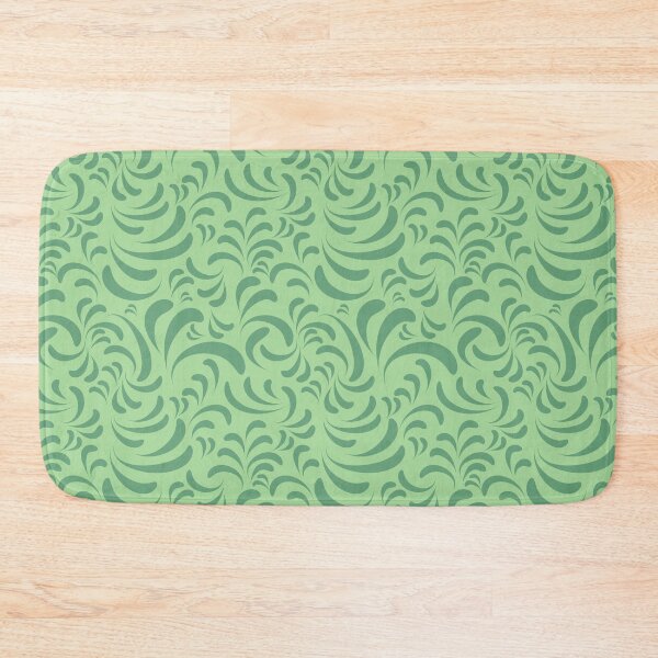 Item preview, Garden Greens Collection Green Swirls on Green 3 Repeat 5748 designed and sold by Art in My Loft.