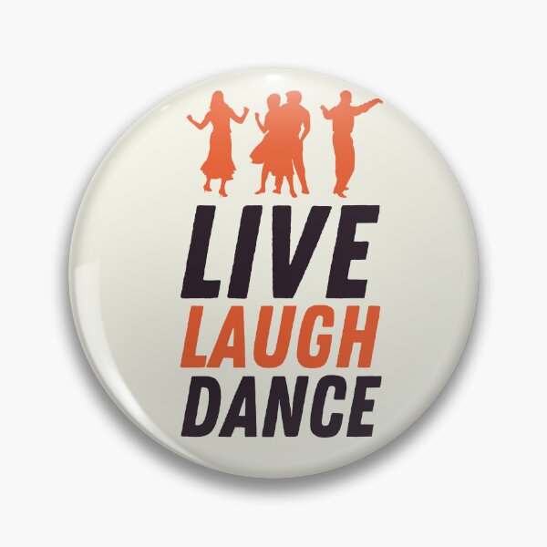 Item preview, Live Laugh Dance - Short Motivational Phrase | Colorful Stylish Dance Typography designed and sold by Delandor.