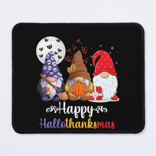 Item preview, Halloween Thanksgiving Christmas Happy HalloThanksMas Gnomes . designed and sold by IppolitoFerraro.