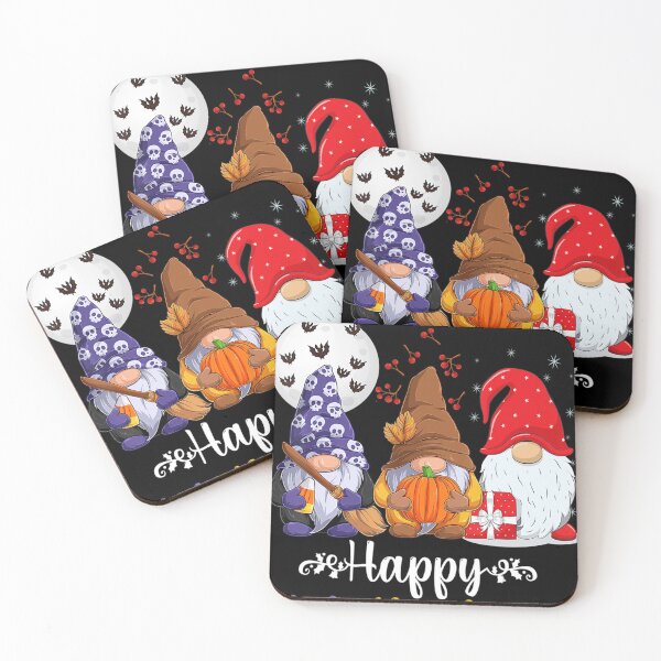 Item preview, Halloween Thanksgiving Christmas Happy HalloThanksMas Gnomes . designed and sold by IppolitoFerraro.