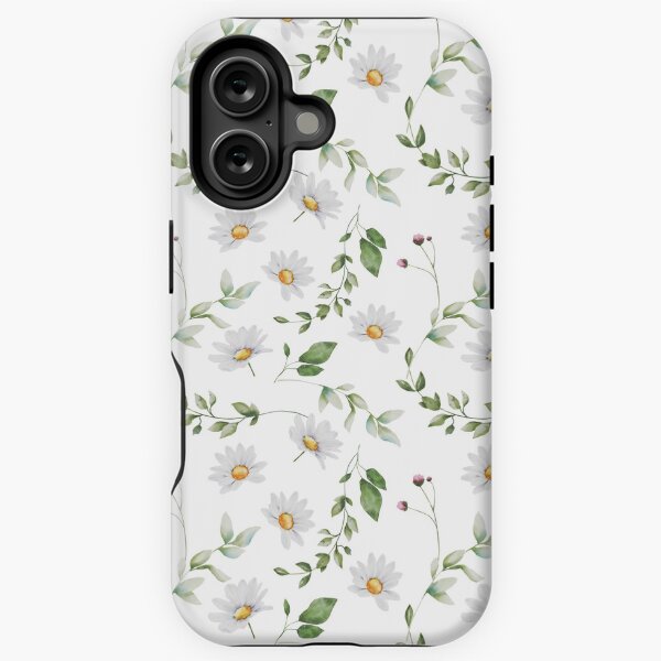 Item preview, Daisy pattern with leaves designed and sold by BelleundBeau.