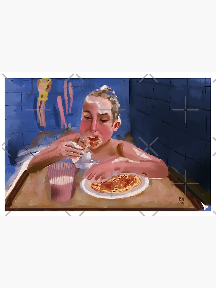 "The Bathtub Scene" Poster for Sale by liquidsighspng Redbubble