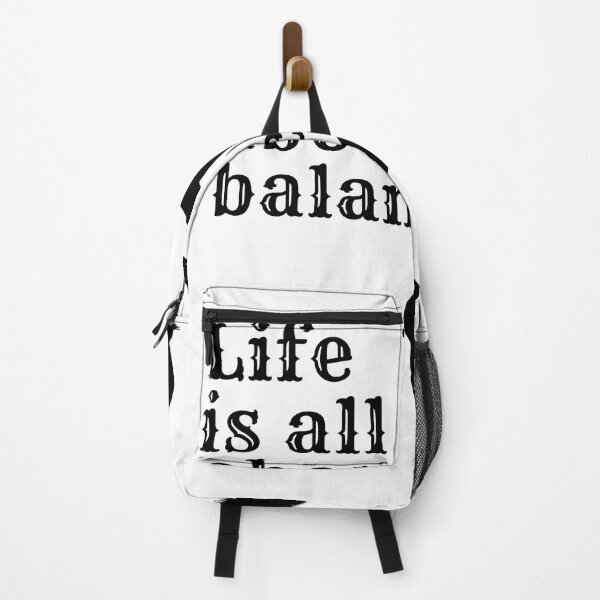 Item preview, Life is about balance designed and sold by Benbera.
