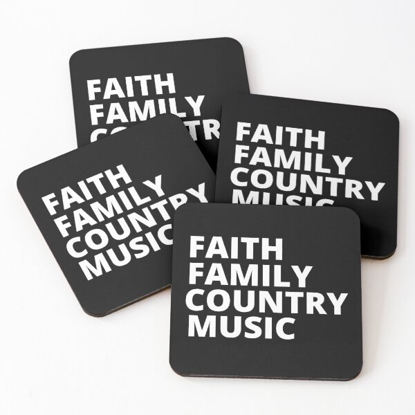 Item preview, Faith Family Country Music For Country Music Lover And Country Singers - I Love Country Music  designed and sold by Funwithmusic.