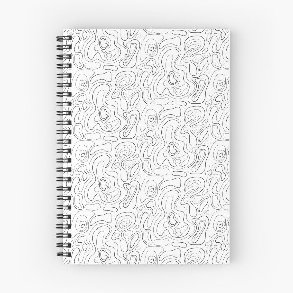 Item preview, Topographic lines pattern designed and sold by Pulpman.