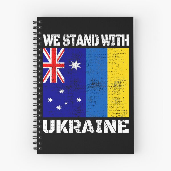 Item preview, AUSTRALIA STAND WITH UKRAINE - UKRAINE designed and sold by TravelHappiness.