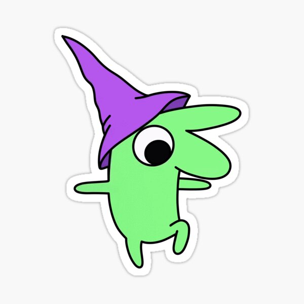 Stimboards! Yeah! — Glep (Smiling Friends) with purple wizard hats