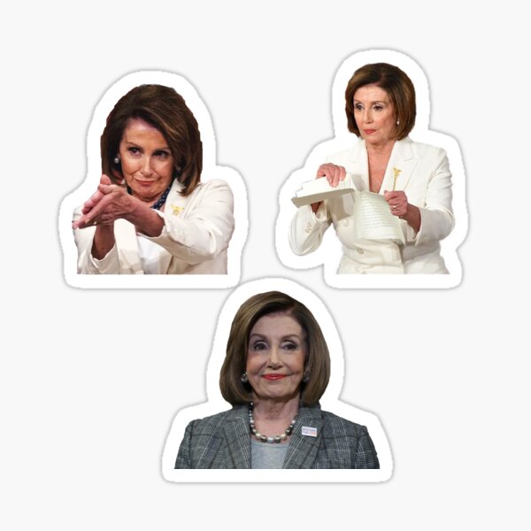 Aperçu de l'œuvre Nancy Pelosi, Madame la Présidente créée et vendue par Godzilla0.