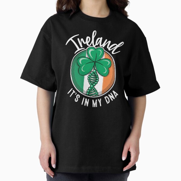 Item preview, Ireland - It's in my DNA. Irish shamrock with a DNA strand on the flag of Ireland design. designed and sold by robimerch.