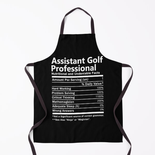 Item preview, Assistant Golf Professional T Shirt - Nutrition Factors Job Gift Item Tee designed and sold by wardorion9.