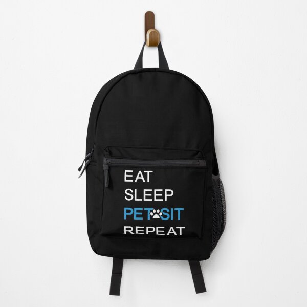 Item preview, Blue Eat Sleep Pet Sit Repeat Design designed and sold by beccaveedesigns.