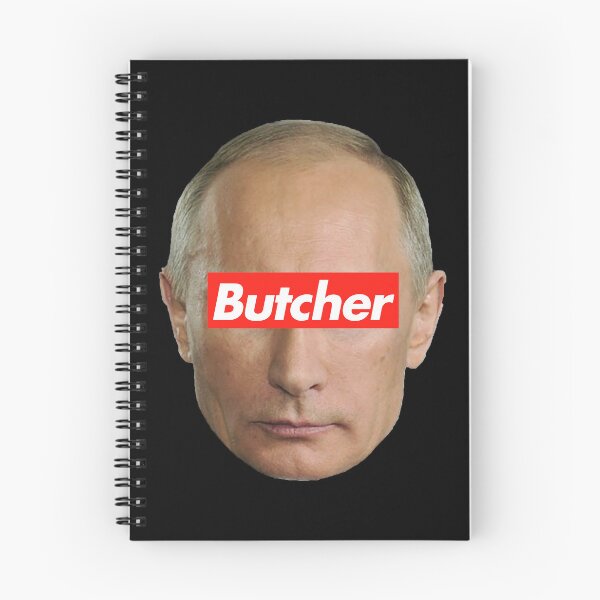 Item preview, Putin Butcher (on black) designed and sold by Thelittlelord.
