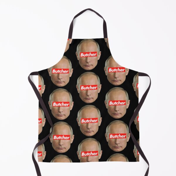 Item preview, Putin Butcher (on black) designed and sold by Thelittlelord.