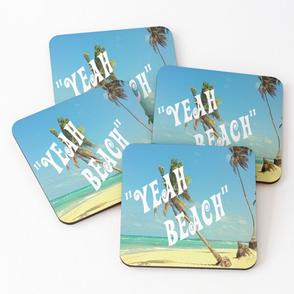 Item preview, Yeah Beach Palm Tree Funny Summer Vacation Holiday gifts for men women designed and sold by BestDesign87.