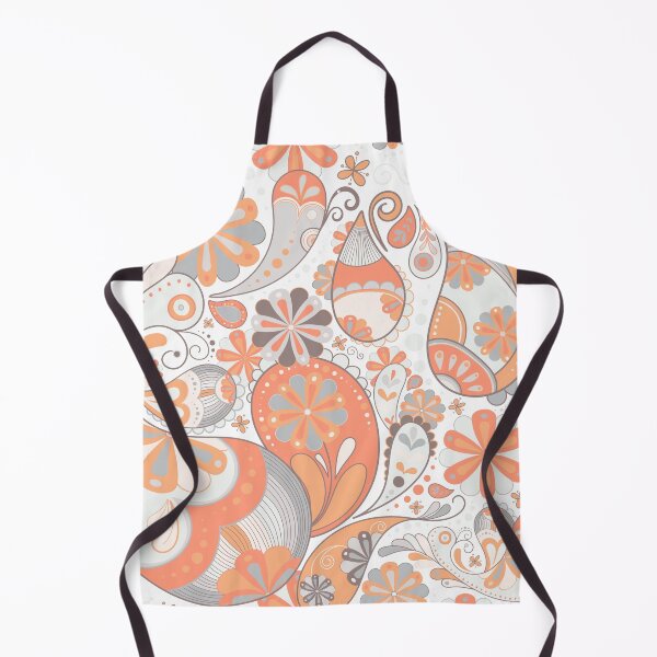 Item preview, Peach Floral Themed Bohemian Mandala Zentangle Desigual designed and sold by DiviaDesigns.