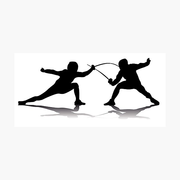 Fencing Photographic Print