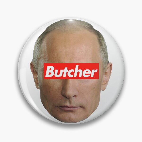Item preview, Putin Butcher (on white) designed and sold by Thelittlelord.