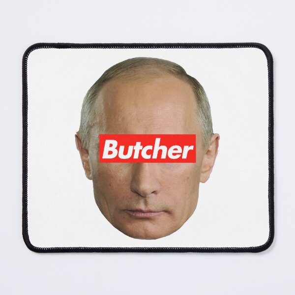 Item preview, Putin Butcher (on white) designed and sold by Thelittlelord.