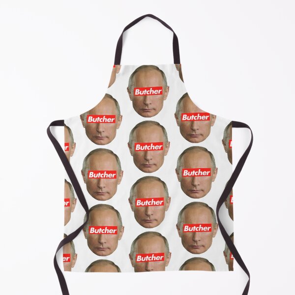 Item preview, Putin Butcher (on white) designed and sold by Thelittlelord.