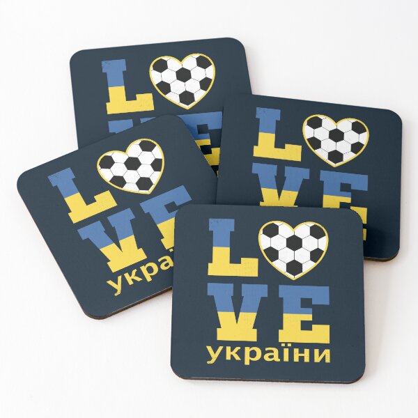Item preview, Love Ukraine Football Team (football heart) designed and sold by Numero14.