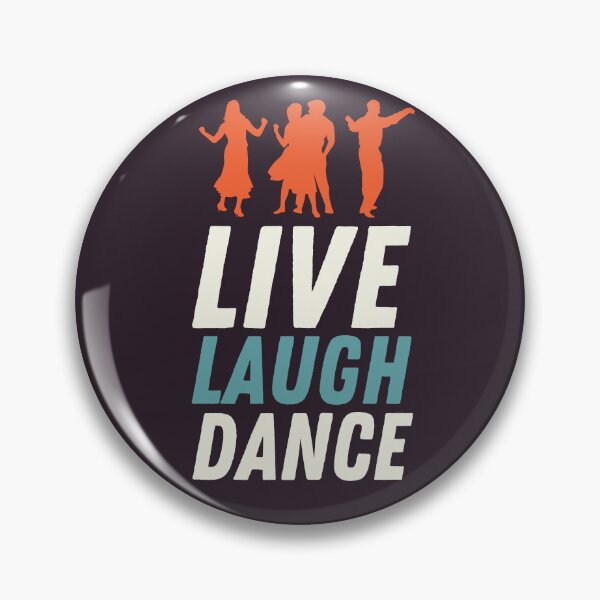 Item preview, Live Laugh Dance - Short Motivational Saying | Colorful Stylish Dance Typography designed and sold by Delandor.