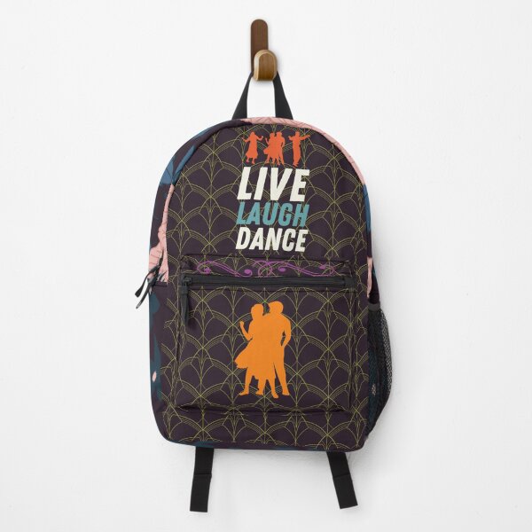 Item preview, Live Laugh Dance - Short Motivational Saying | Colorful Stylish Dance Typography designed and sold by Delandor.