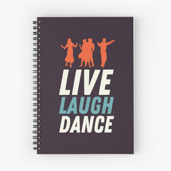 Item preview, Live Laugh Dance - Short Motivational Saying | Colorful Stylish Dance Typography designed and sold by Delandor.