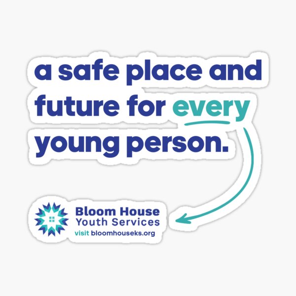 A Safe Place and future for every young person Sticker