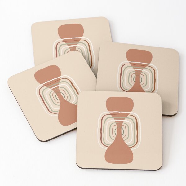 Item preview, Modern Minimalist Simple Boho Hourglass Line Art designed and sold by zedonee.