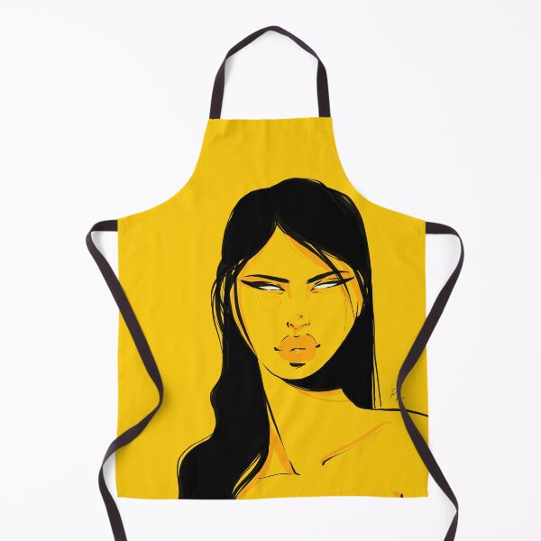 Item preview, Fierce portrait of brunette with big lips designed and sold by Rickard Bengtsson.